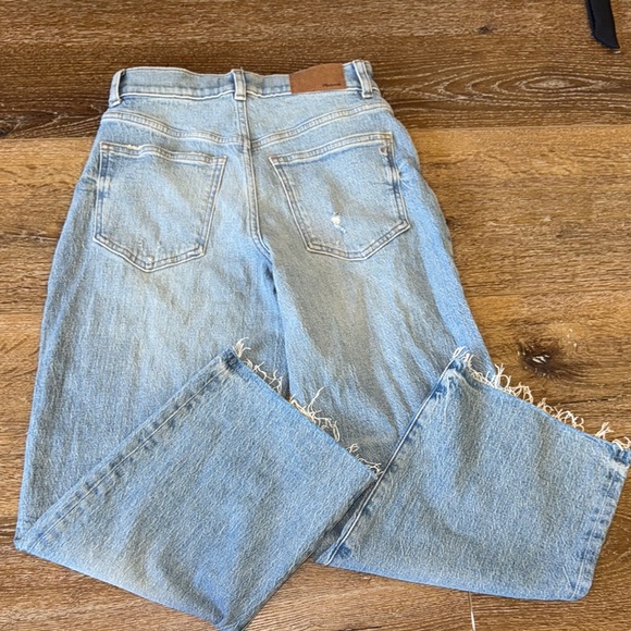 NWT Madewell - The Petite Perfect Vintage Wide-Leg Crop Jean - Picture 4 of 8